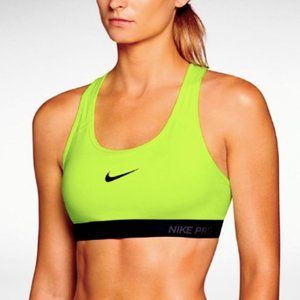 ❗️SOLD❗️Nike Pro Neon Yellow Sports Bra